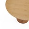 Manhattan Comfort Round Dining Set of 5, 47.24 in L, American Solid Ash Wood, Nature 4-DT03DCCA06-OM - alternate 2